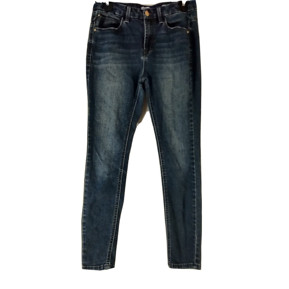 Ultimate High Rise Skinny Jeans Woman's Kensie Juniors Size 2/26 Blue Denim